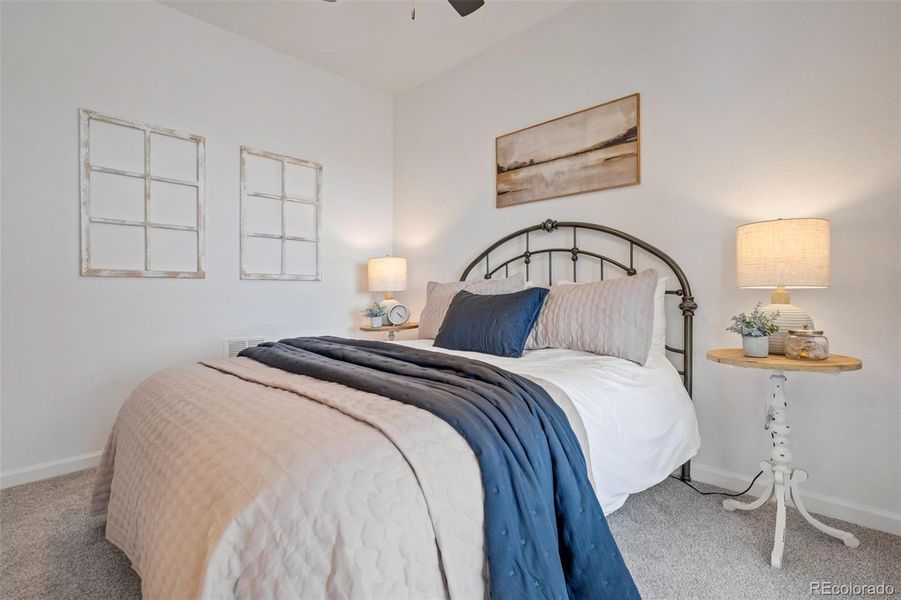 Furnished interior view inside a new home in , Colorado Springs (Image 8). Furnished interior view inside a new home in , Colorado Springs (Image 8).