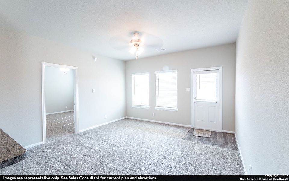 Spacious, unfurnished interior of a new home in Willow View, Converse (Image 12).