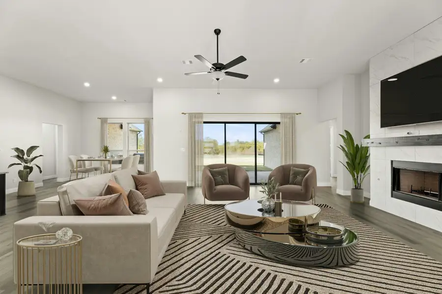 Furnished interior view inside a new home in Berkshire Estates, Mesquite (Image 5).