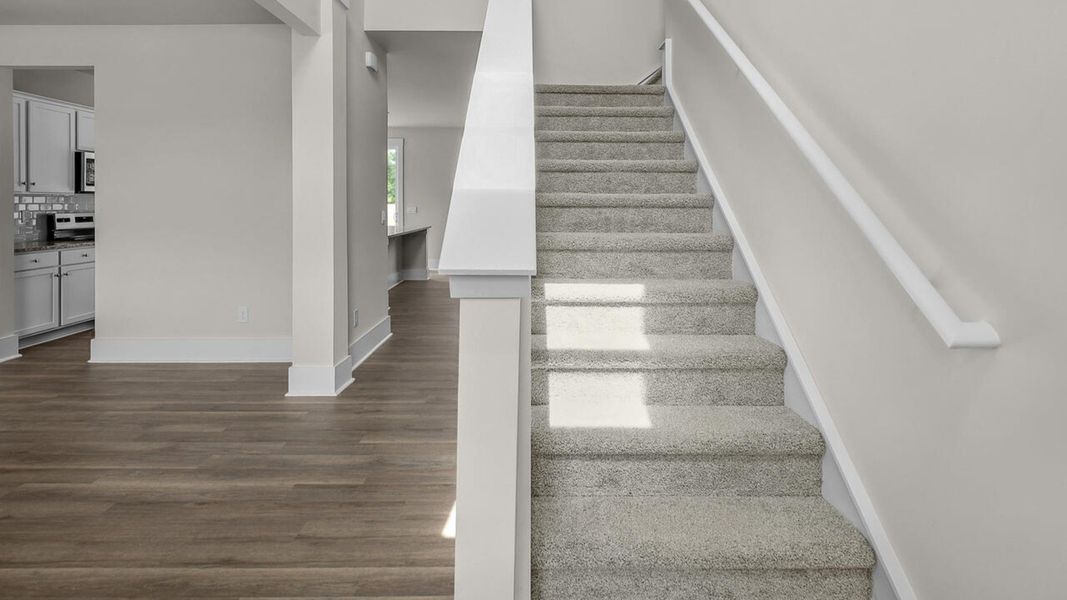 Spacious, unfurnished interior of a new home in Magnolia Ridge at Blake Farm, Wilmington (Image 26).