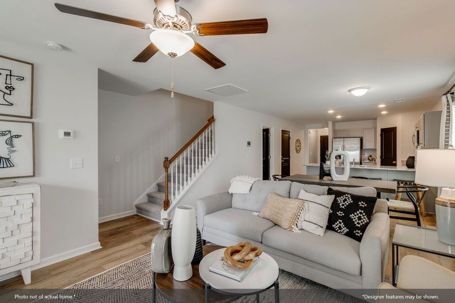 Furnished interior view inside a new home in Bluefield, Lexington (Image 9).