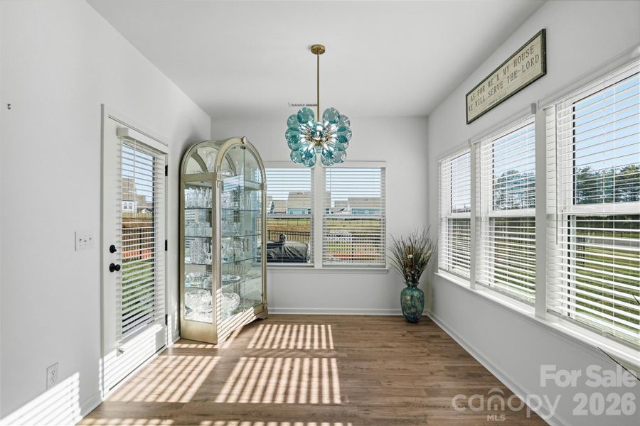 Furnished interior view inside a new home in Edgewater Lakeview On Your Lot, Lancaster (Image 8). Furnished interior view inside a new home in Edgewater Lakeview On Your Lot, Lancaster (Image 8).