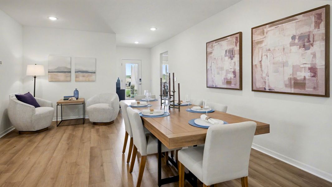 Furnished interior view inside a new home in Marion Oaks, Ocala (Image 15).