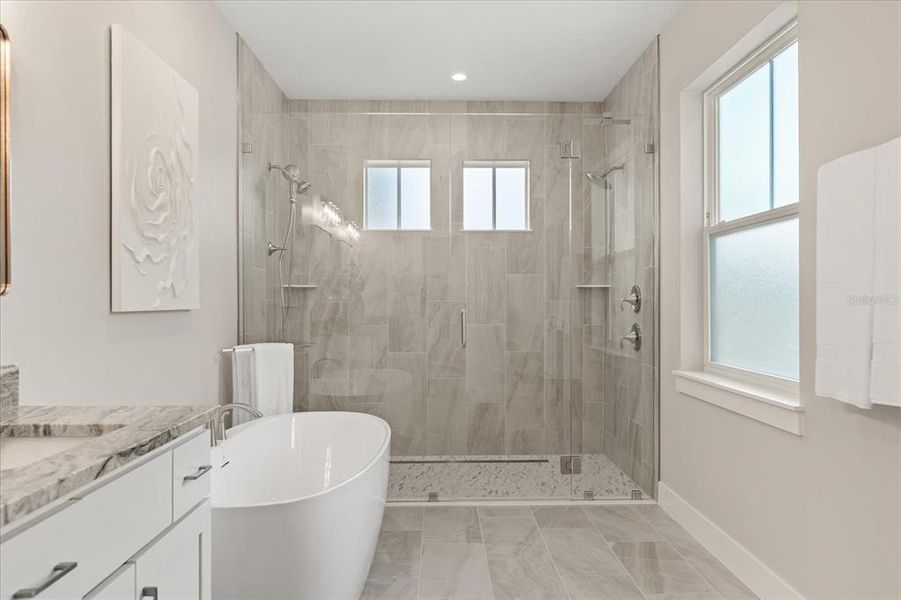 Furnished interior view inside a new home in , Winter Park (Image 39).