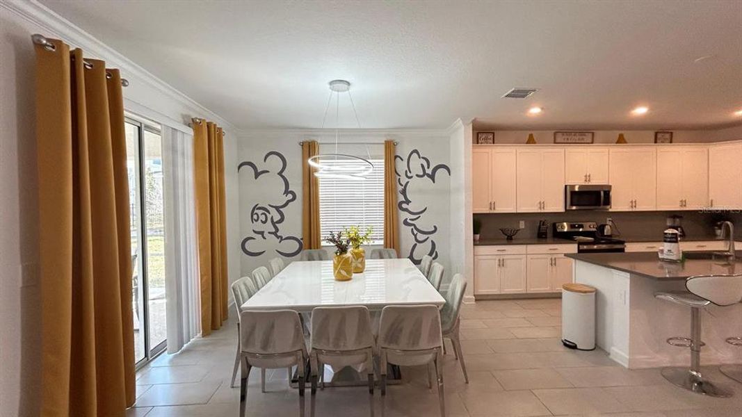 Furnished interior view inside a new home in , Davenport (Image 31).
