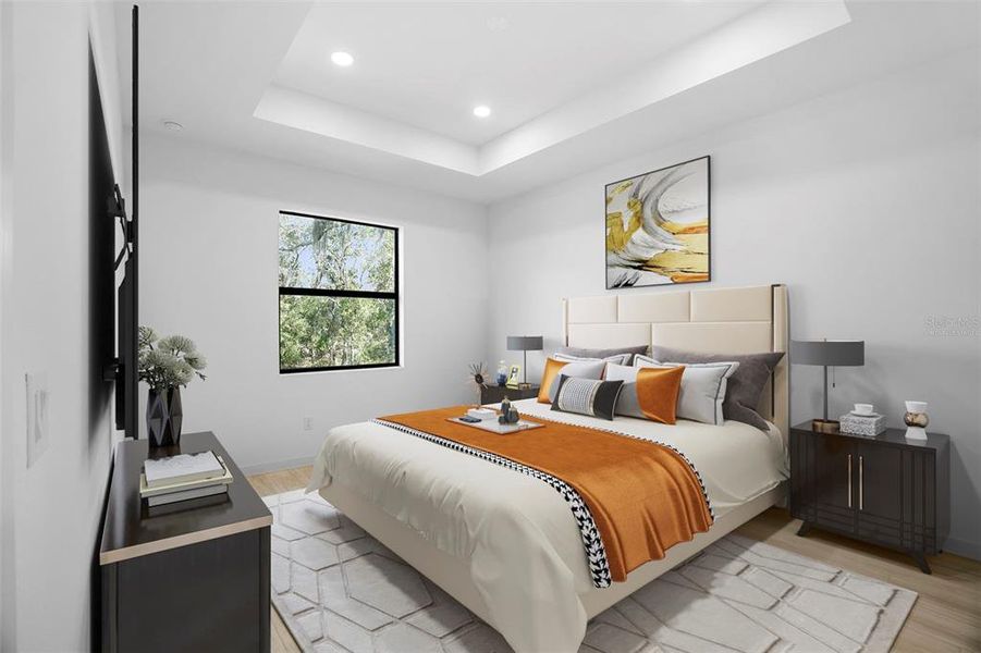 Furnished interior view inside a new home in , North Port (Image 10).