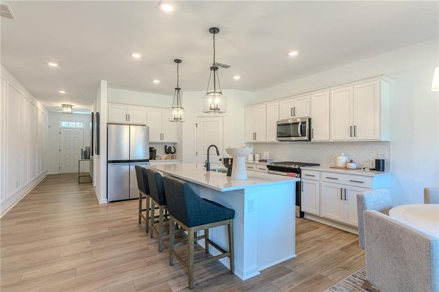 Furnished interior view inside a new home in , Locust Grove (Image 17).