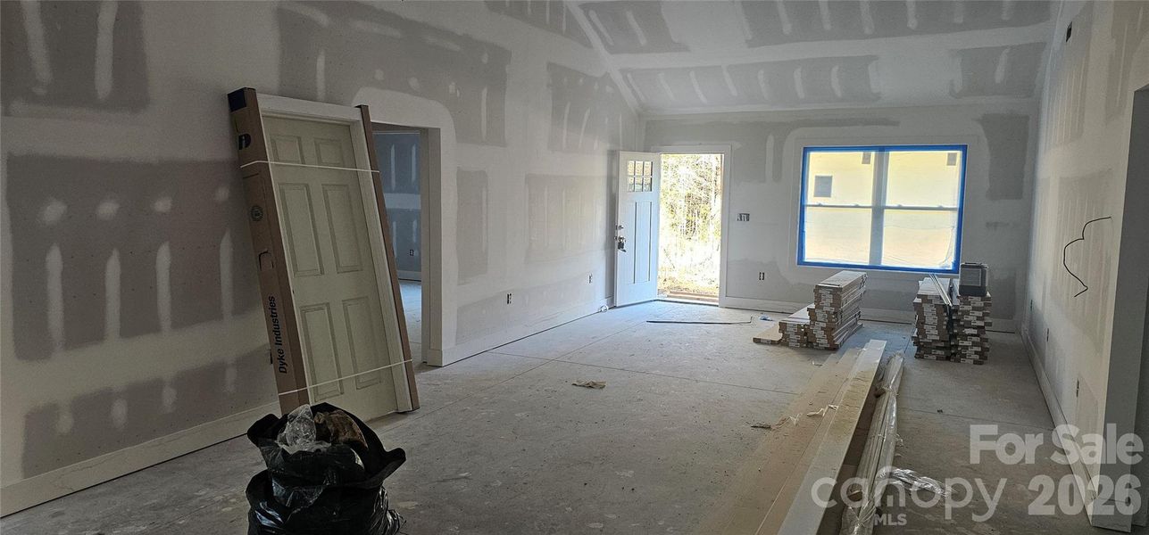 In-progress construction of a new home in , Clover, SC (Image 10).