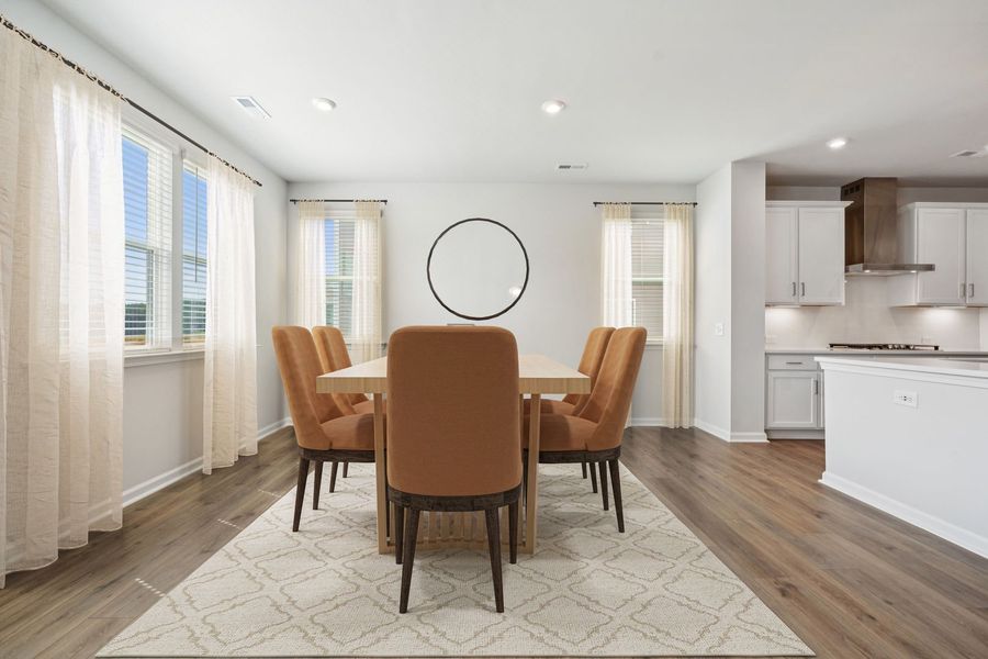 Representative furnished interior of a home built from the The Idlewild by Stanley Martin Homes in Green Tree Place, Anderson (Image 9).