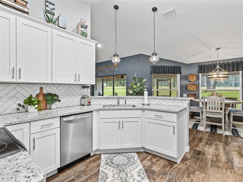 Furnished interior view inside a new home in , Bushnell (Image 4).