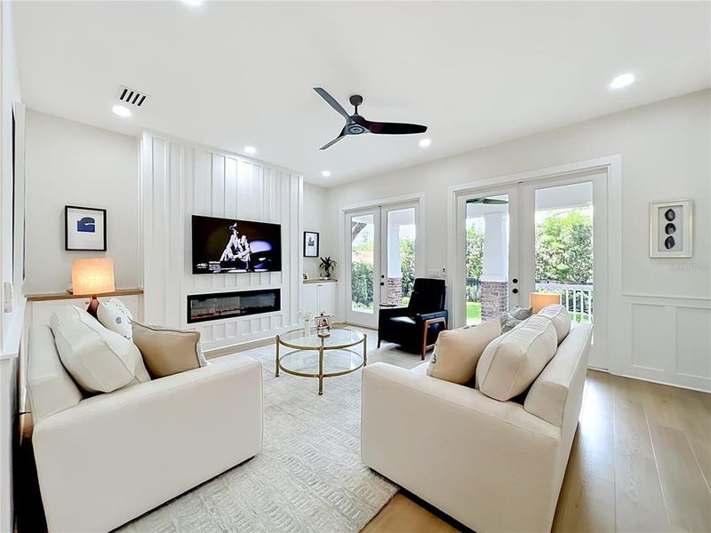 Furnished interior view inside a new home in , Winter Garden (Image 19). Furnished interior view inside a new home in , Winter Garden (Image 19).