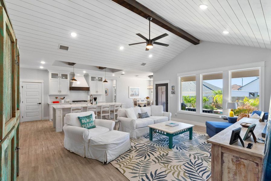 Furnished interior view inside a new home in , Corpus Christi (Image 9).