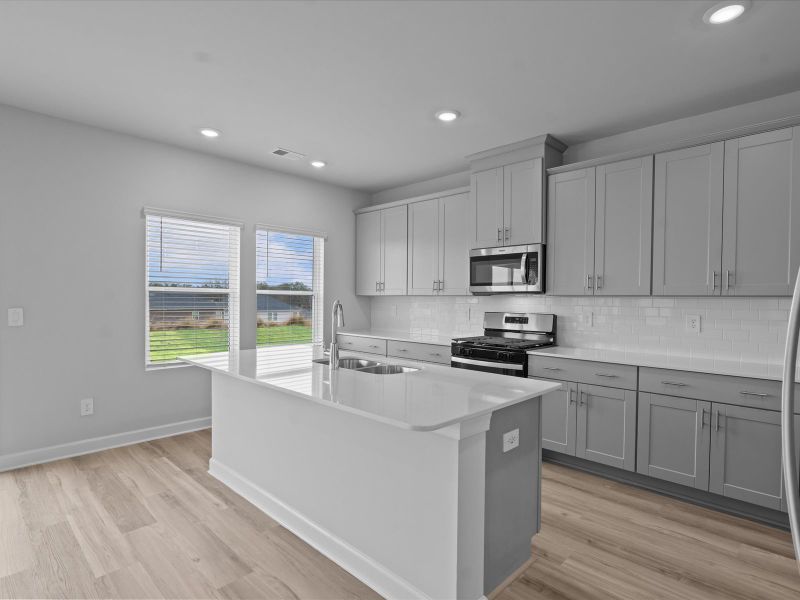 Furnished interior view inside a new home in Chatham Forest, Duncan (Image 5). Furnished interior view inside a new home in Chatham Forest, Duncan (Image 5).