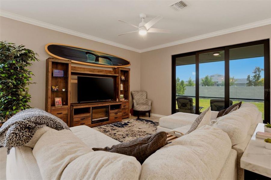 Furnished interior view inside a new home in , Port Charlotte (Image 36).