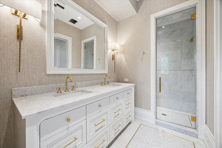 Furnished interior view inside a new home in , Houston (Image 4).