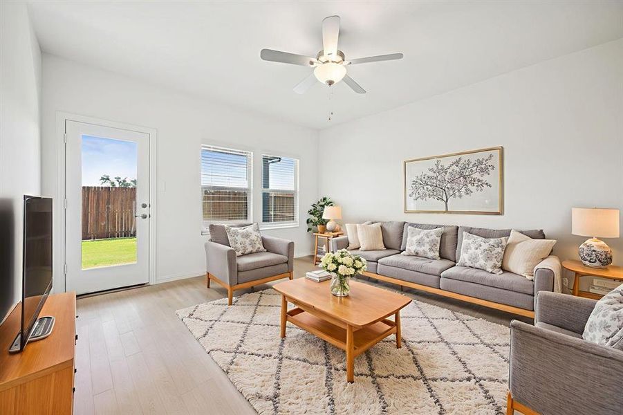 Photo is not of the actual home, but is an inspirational photo of builder’s model home and may depict options, furnishings, and/or decorator features that are not included.