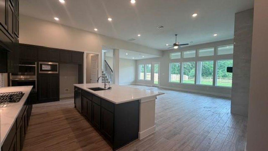 Furnished interior view inside a new home in Clopton Farms, Montgomery (Image 3).