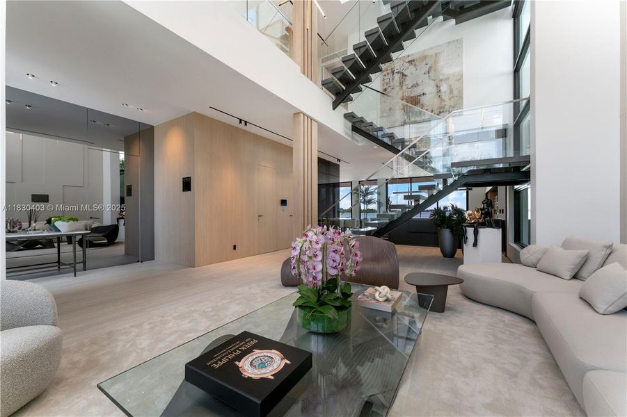 Furnished interior view inside a new home in , Miami Beach (Image 14).