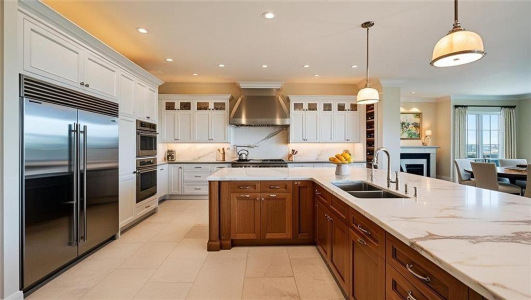 Furnished interior view inside a new home in , Atlanta (Image 5).