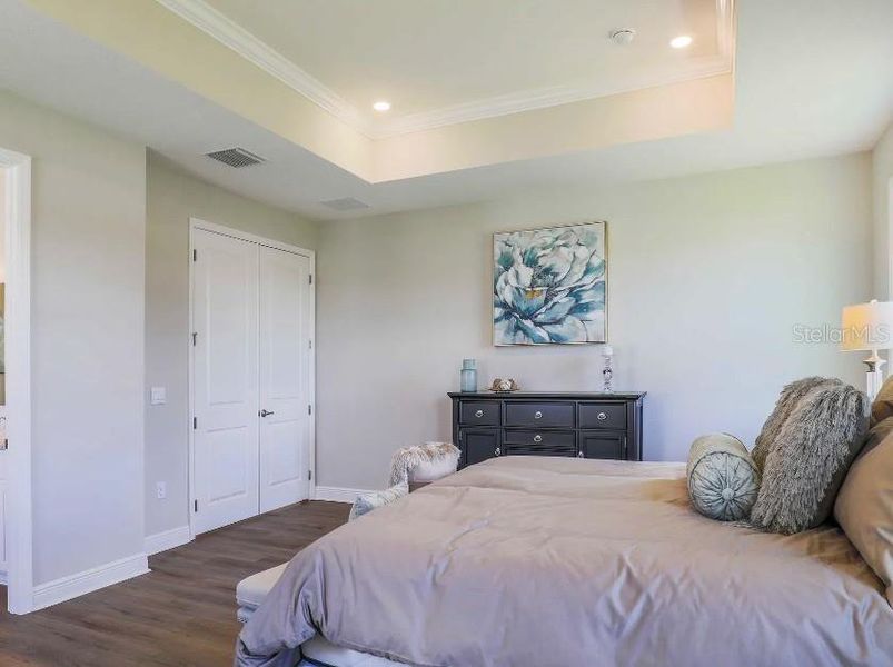 Model home - actual features may vary.