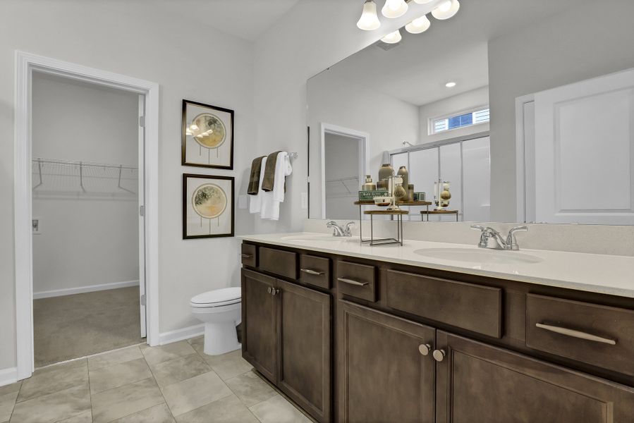 Furnished interior view inside a new home in Citadel Point at Southbridge, Sneads Ferry (Image 22).