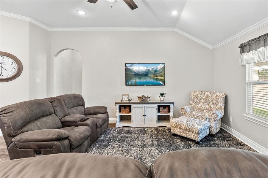 Furnished interior view inside a new home in , Greenville (Image 11).