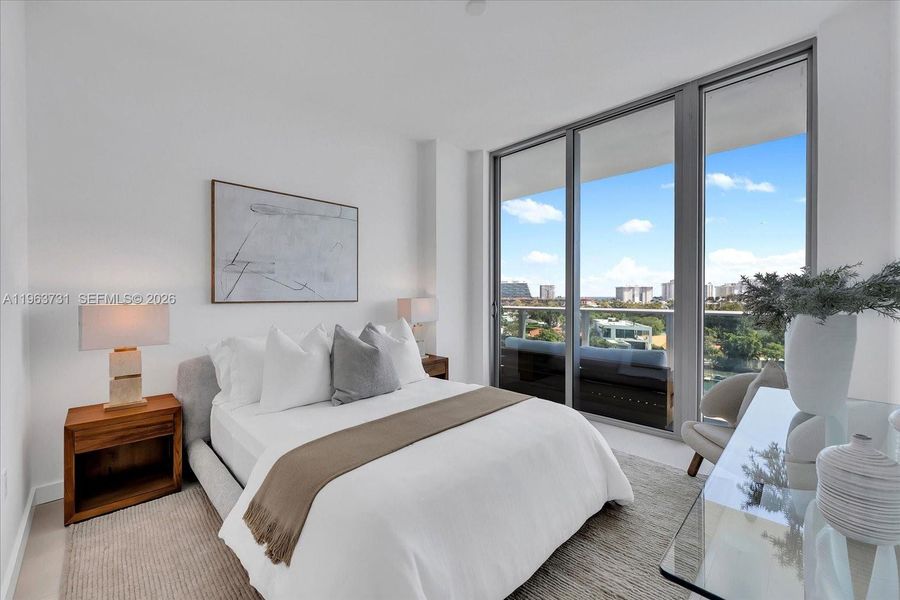 Furnished interior view inside a new home in , Bay Harbor Islands (Image 14). Furnished interior view inside a new home in , Bay Harbor Islands (Image 14).