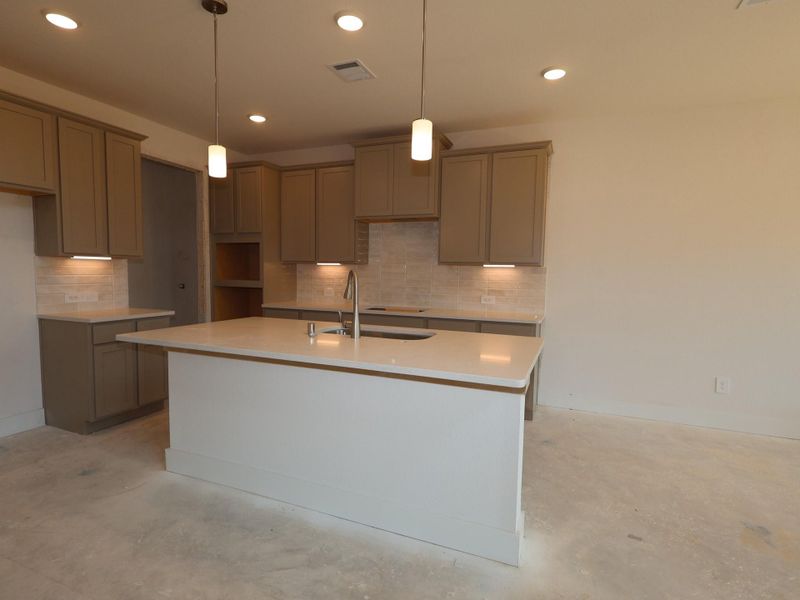 Furnished interior view inside a new home in Sorella, Tomball (Image 11).