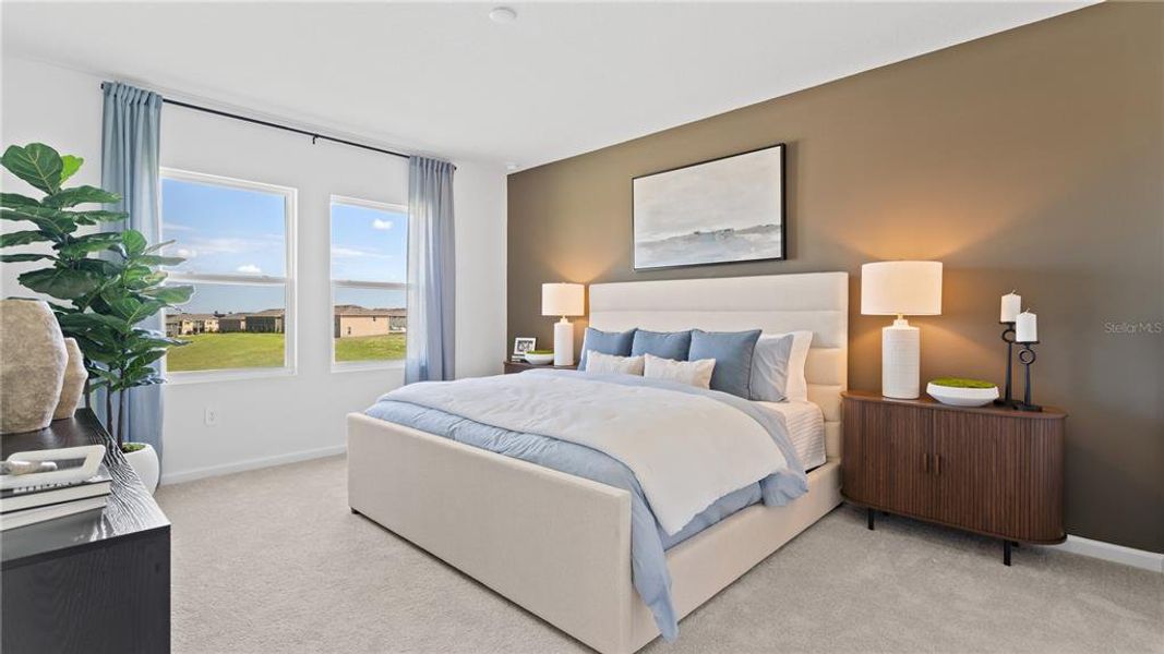 Furnished interior view inside a new home in , Davenport (Image 6).