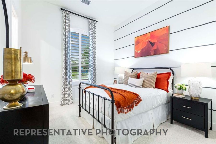 Furnished interior view inside a new home in Sonoma Verde, McLendon-Chisholm (Image 30).