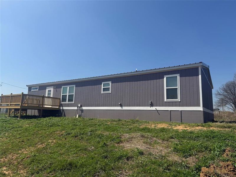 Exterior details and patio area of a home in , Whitesboro (Image 4).