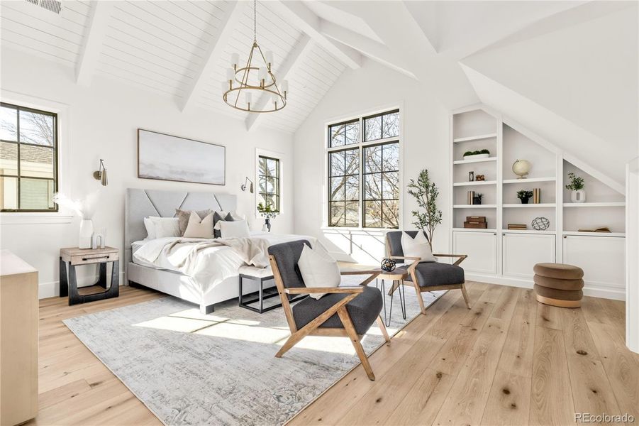 Furnished interior view inside a new home in , Denver (Image 33). Furnished interior view inside a new home in , Denver (Image 33).