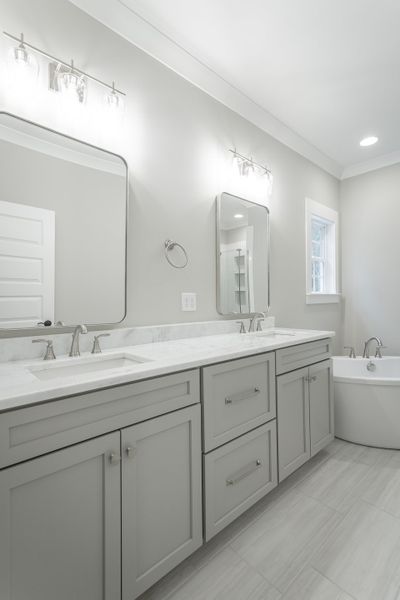 Representative furnished interior of a home built from the Farmview by Riverstone Construction, LLC in River Gorge Ranch, River Gorge Ranch (Image 5).