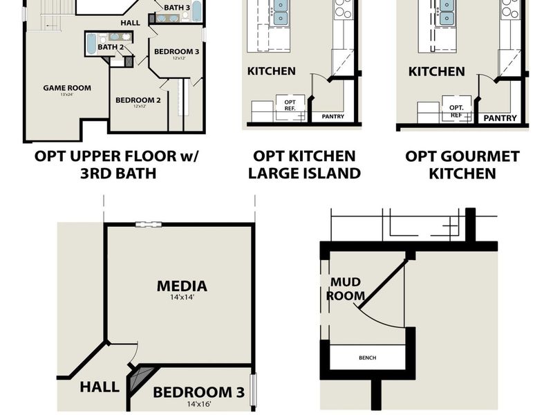 2D floor plan layout of this home in Benders Cove, Mount Juliet, TN (Image 7).