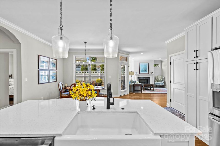 Furnished interior view inside a new home in , Matthews (Image 33). Furnished interior view inside a new home in , Matthews (Image 33).
