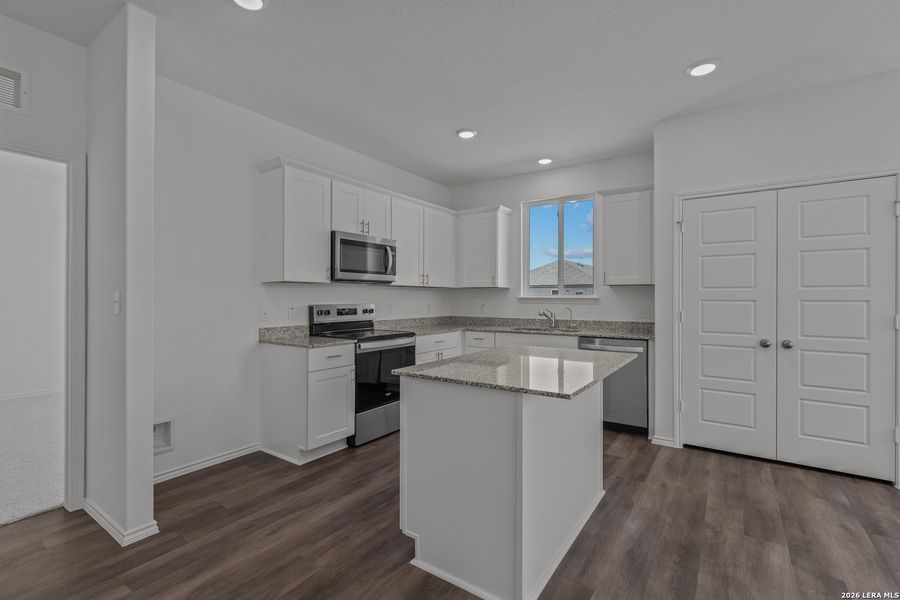 Furnished interior view inside a new home in Davis Ranch, San Antonio (Image 8).