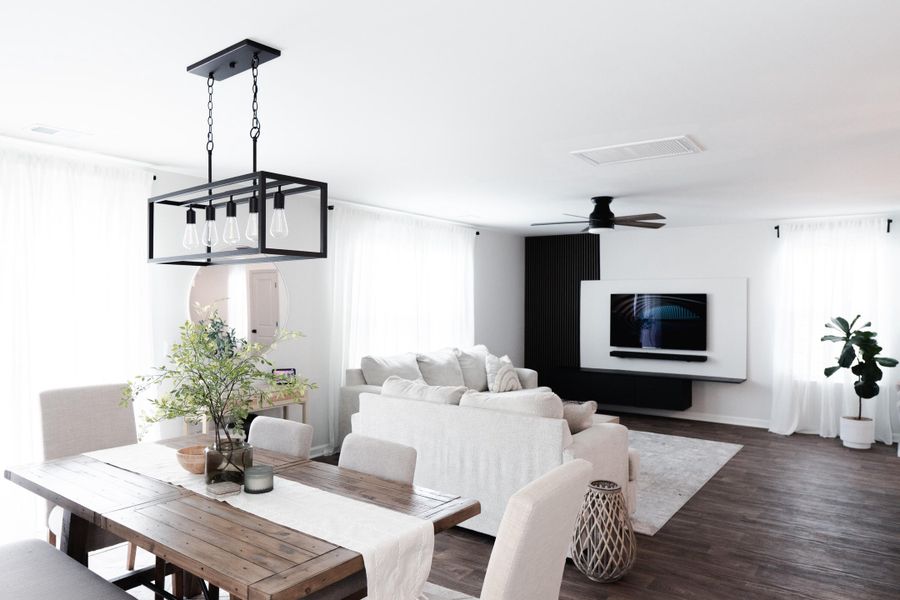 Furnished interior view inside a new home in Shell Pointe at Cobblestone Village, Summerville (Image 2).