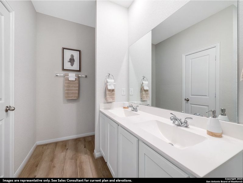 Furnished interior view inside a new home in Garden Grove, San Antonio (Image 18).