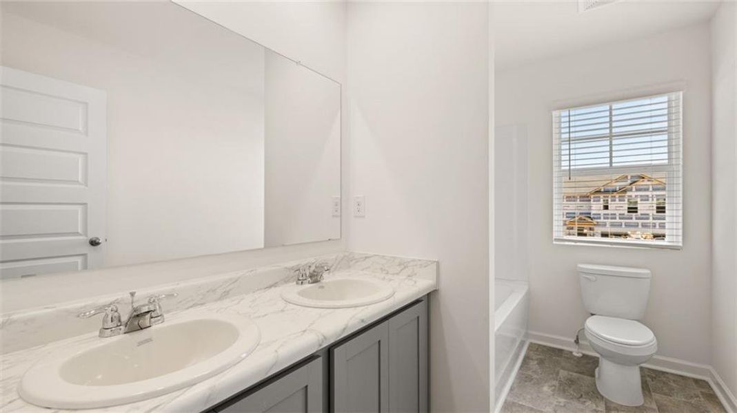 Furnished interior view inside a new home in Fox Crossing, Griffin (Image 8). Furnished interior view inside a new home in Fox Crossing, Griffin (Image 8).