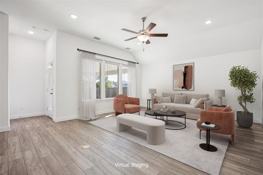 Furnished interior view inside a new home in Elevon, Lavon (Image 15).