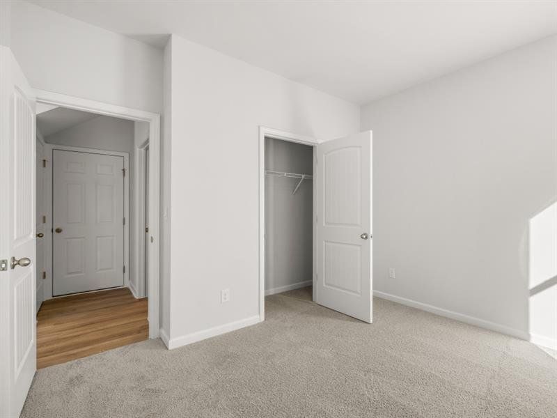 Spacious, unfurnished interior of a new home in Hamptons at Riverwood South, Dallas (Image 26).