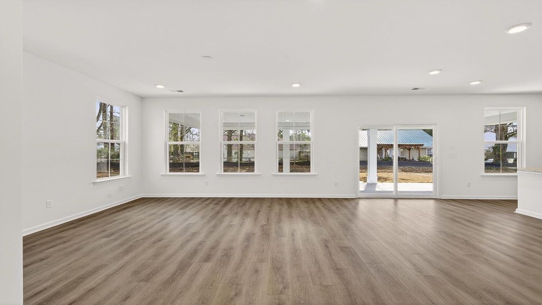 Spacious, unfurnished interior of a new home in Creekside at Andrews, Summerville (Image 14).