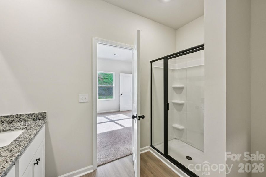 Furnished interior view inside a new home in Willow Estates, Shelby (Image 6).