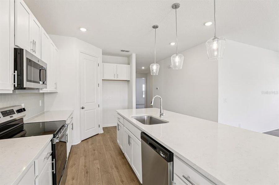 Furnished interior view inside a new home in Sunbrooke, St. Cloud (Image 13). Furnished interior view inside a new home in Sunbrooke, St. Cloud (Image 13).