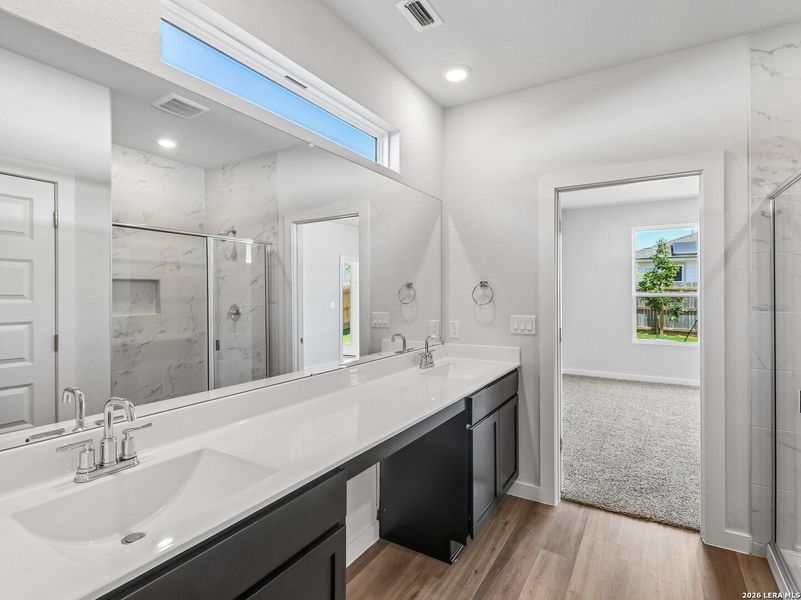 Furnished interior view inside a new home in Talley Fields, San Antonio (Image 9).