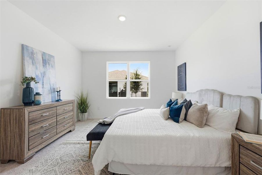 Furnished interior view inside a new home in Trinity Place, St. Cloud (Image 18).