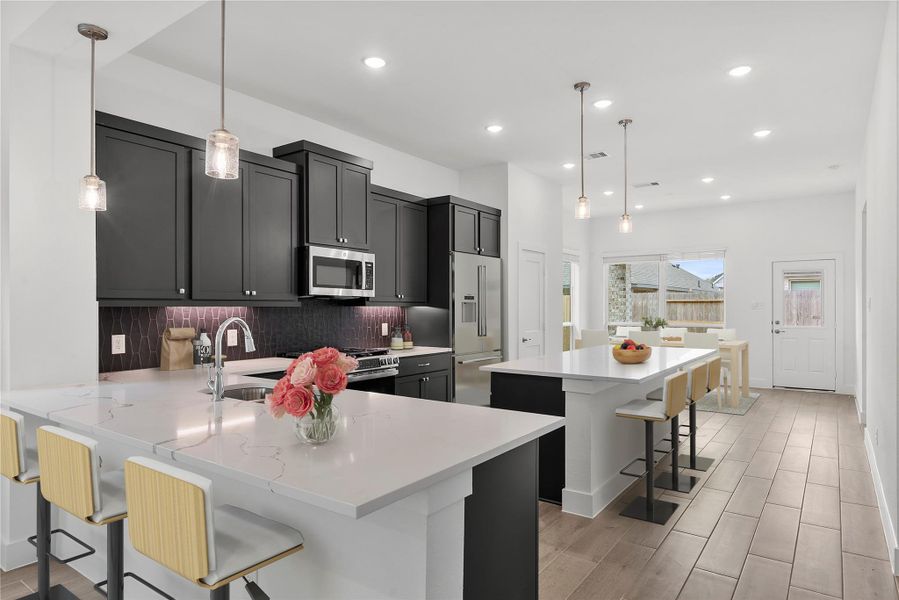 Furnished interior view inside a new home in Emory Glen, Magnolia (Image 17).