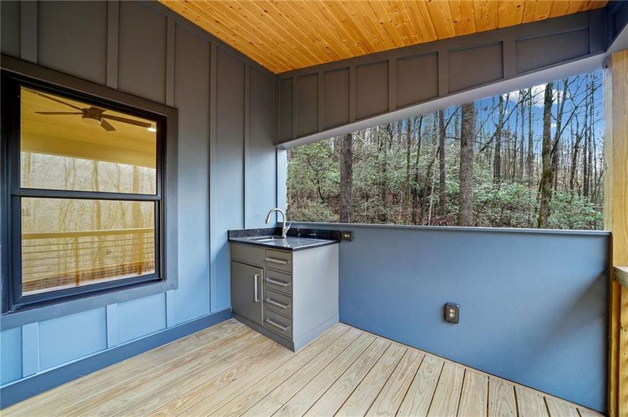 Exterior details and patio area of a home in , Ellijay (Image 22). Exterior details and patio area of a home in , Ellijay (Image 22).