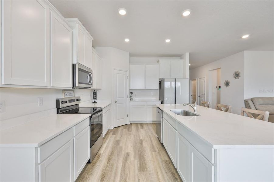Furnished interior view inside a new home in Silverstone North, Palmetto (Image 32).