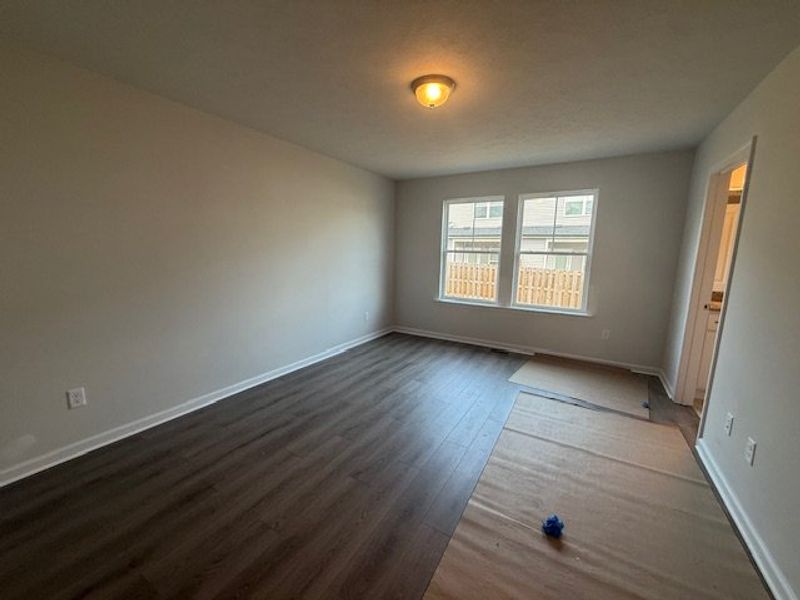 Spacious, unfurnished interior of a new home in Caroleton Townhomes, Grovetown (Image 17). Spacious, unfurnished interior of a new home in Caroleton Townhomes, Grovetown (Image 17).